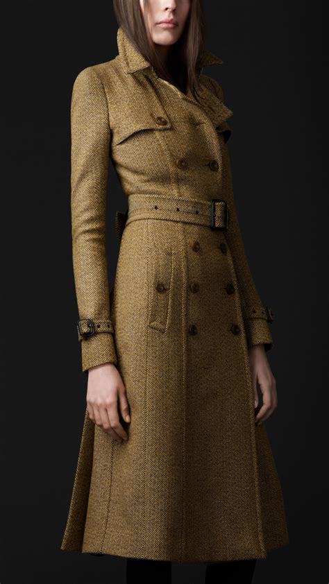 burberry prorsum trenchcoat damen|burberry trench coat wool collar.